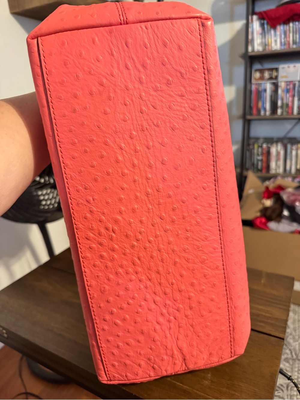 kate spade Coral-Pink Leather Shoulder Bag - Picture 6 of 13